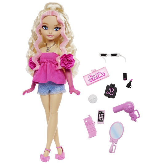 Barbie Dream Besties Barbie "Malibu, bambola snodata alla moda con capelli biondi ondulati HYC21 - 0194735243266 - DarSaGiocattoli