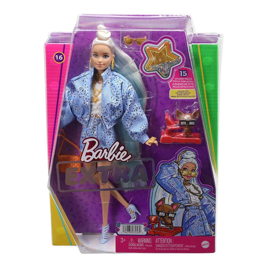 Barbie Extra con borsetta arancione cucciolo di chihuahua e accessori - DarSaGiocattoli