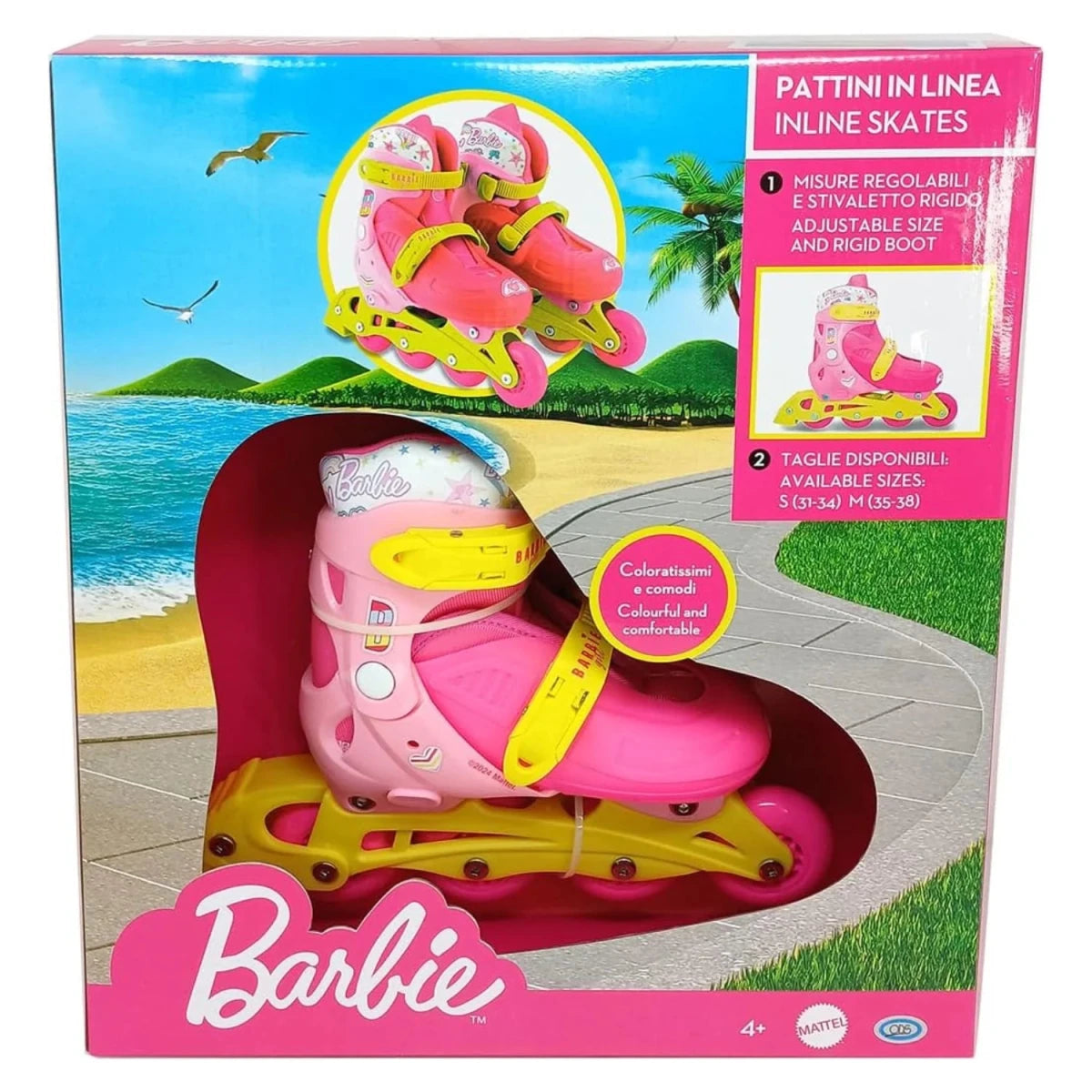 Barbie Pattini In Linea Allungabili ODS 44871 - 8017293448718 - DarSaGiocattoli