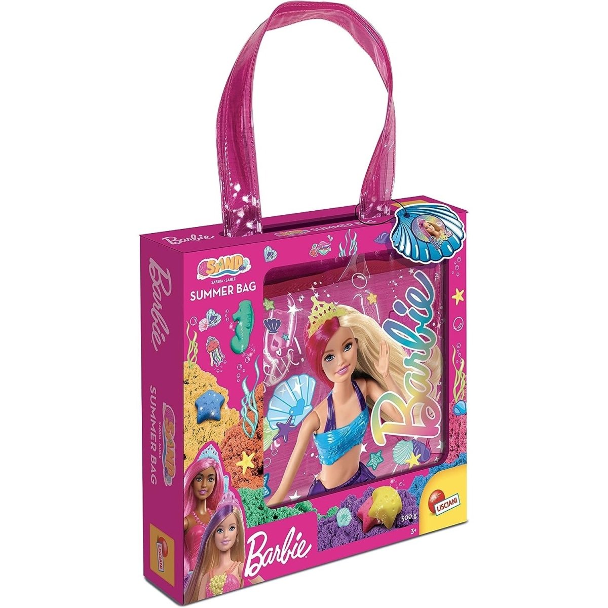 Barbie Sand Beach Sabbia in Borsa 500gr Lisciani 91959 - 8008324091959 - DarSaGiocattoli