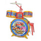 Batteria Elettronica Super Wings Bontempi JD45 Sgabello e Tastiera - 0047663053738 - DarSaGiocattoli