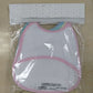 Bavaglino Da Ricamo Colorato Nancy Baby 02140/C In Cotone Made In Italy - 8032597157067 - DarSaGiocattoli