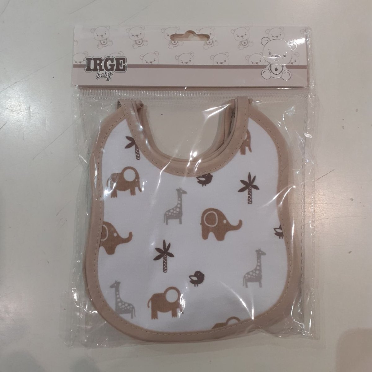 Bavetta Neonato/a 6 Pezzi Fantasia Stampa Cotone Irge Baby IR1373 - 8053636093320 - DarSaGiocattoli