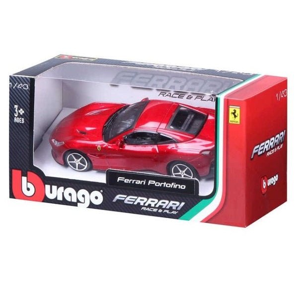 BBurago Scala 1:43 Collezione Ferrari Race & Play modelli assortiti 18 - 36011 - 4893993360116 - DarSaGiocattoli