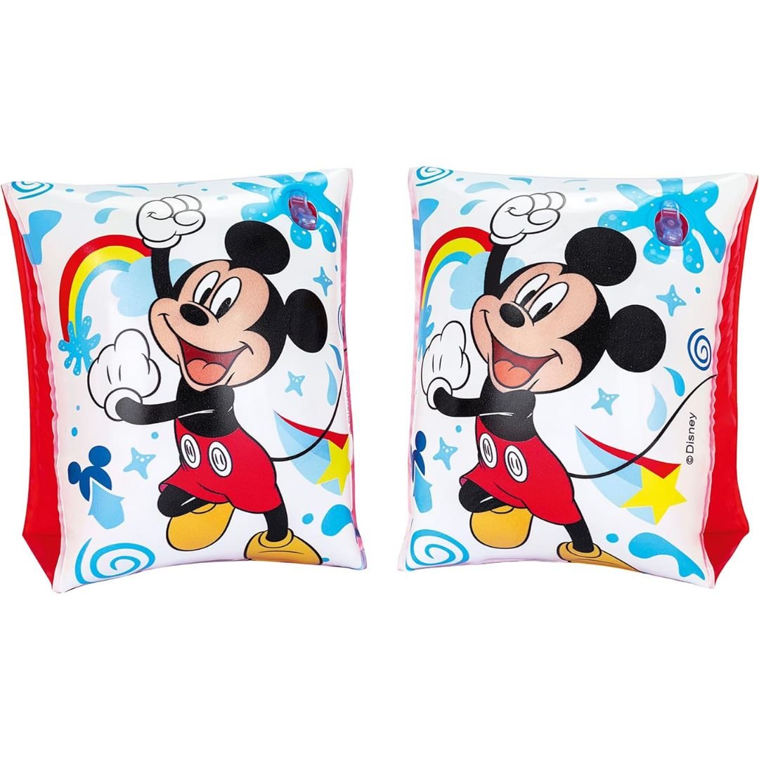 Bestway 91002 - 5 Braccioli gonfiabili per bambini Mickey Mouse Topolino - 6941607330166 - DarSaGiocattoli