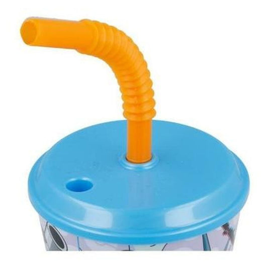 Bicchiere Pokemon Con Cannuccia 430 ml Real Trade 08030 - 8412497080304 - DarSaGiocattoli