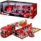 Bisarca Officina Ferrari Race Bburago Garage 1:43 R&P Racing Hauler 18-31202 - 4893993312023 - DarSaGiocattoli