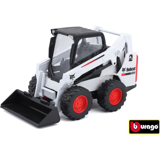 Bobcat Mezzo Da Lavoro 10 cm Scala 1:43 Assortiti Burago 18 - 31800 - 4893993318001 - DarSaGiocattoli