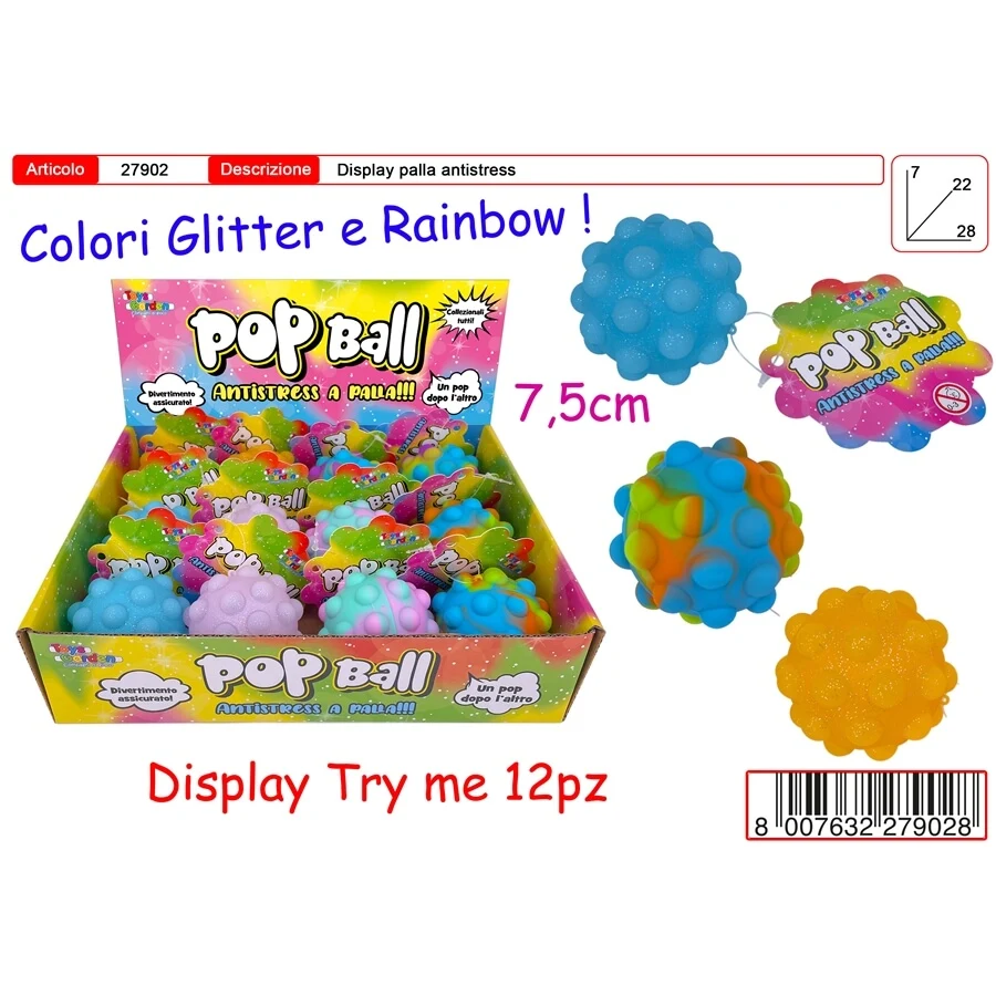 Bubble Ball Antistress Toys Garden 27902 - 8007632279028 - DarSaGiocattoli
