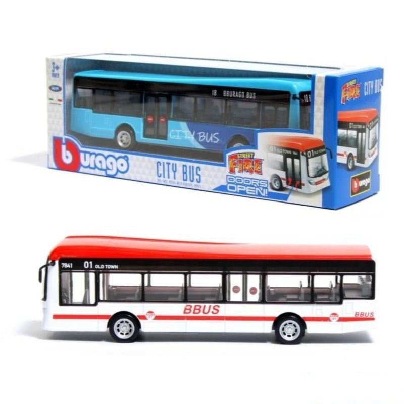 Bus Milano City Autobus 19 cm Burago 18-32102 - 4893993321025 - DarSaGiocattoli