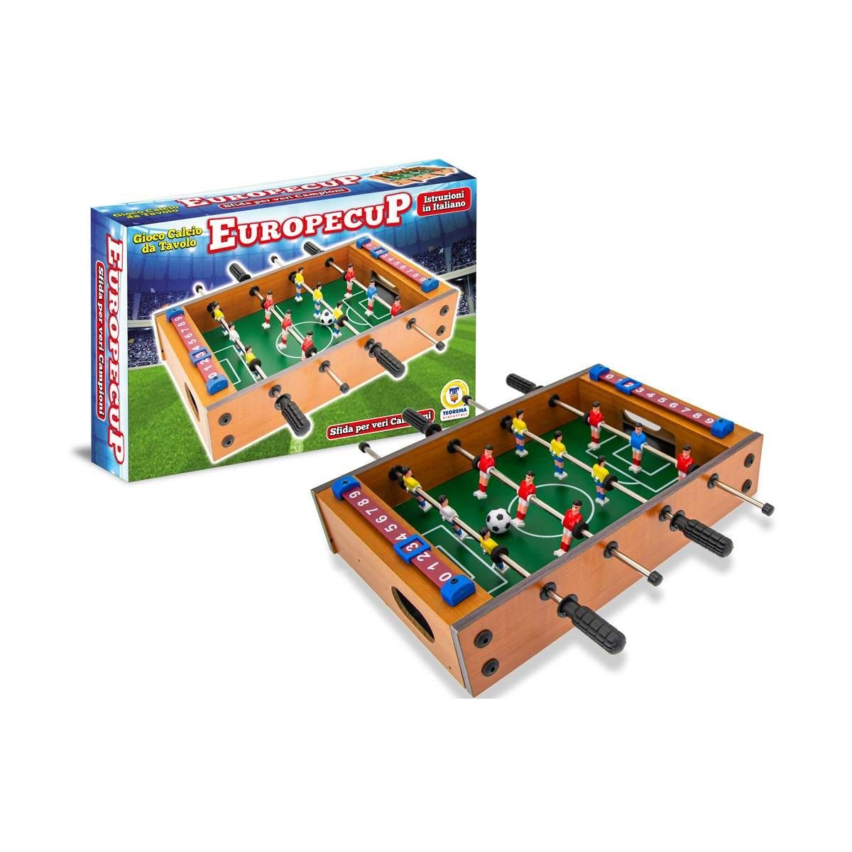 Calcio Balilla Calcetto Da Tavolo 34x37x8,5 cm Teorema 68592 - 8017967685920 - DarSaGiocattoli