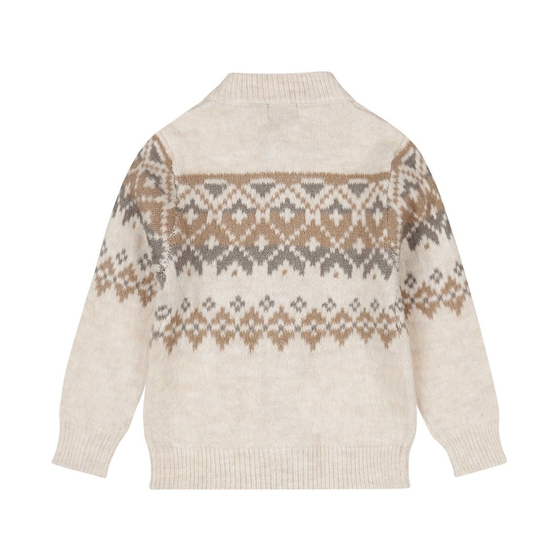 Cardigan Lavorato a Maglia Bambino Dirkje Bianco Sporco O56565 - 8720815509483 - DarSaGiocattoli