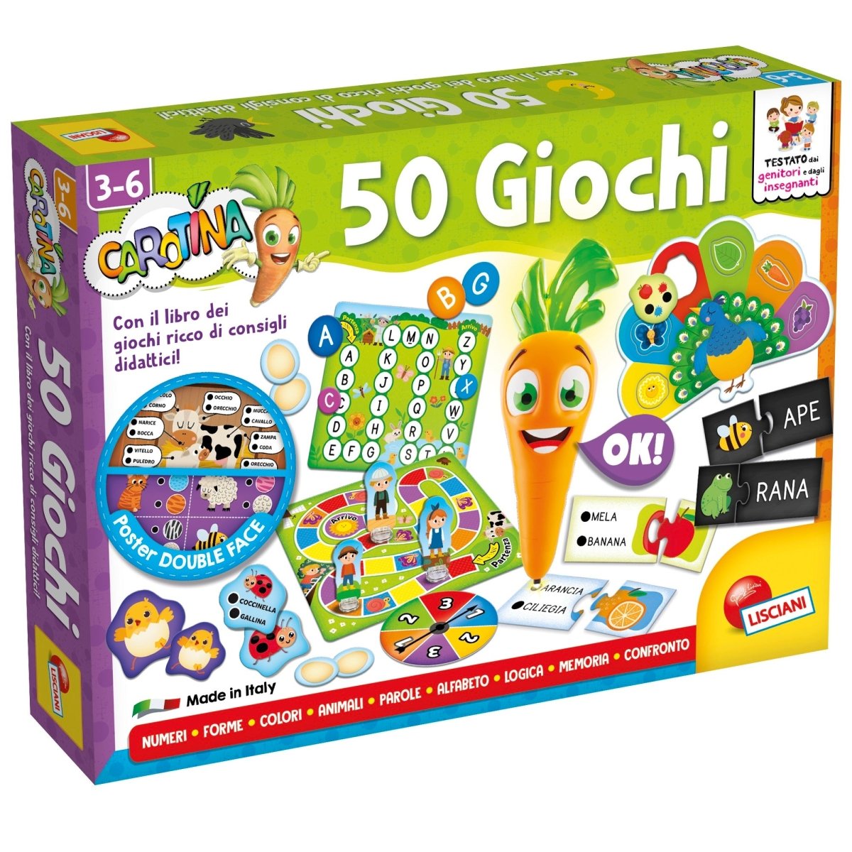 Carotina Penna Parlante 50 Giochi Lisciani 76710 - 8008324076710 - DarSaGiocattoli