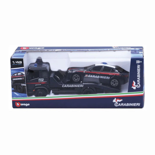 Carro Attrezzi Carabinieri 1:43 In Metallo Burago 18-31424 - 4893993314249 - DarSaGiocattoli
