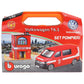 Caserma Vigili Del Fuoco Street Pompieri On The Go! 1:43 Burago 01568 - 4893993015689 - DarSaGiocattoli