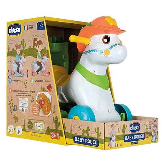 Chicco Baby Rodeo Italia Cavalcabile 11314 - 8058664158928 - DarSaGiocattoli