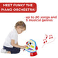 Chicco Funky Piano Orchestra Gioco Musicale 10111 - 8058664122486 - DarSaGiocattoli