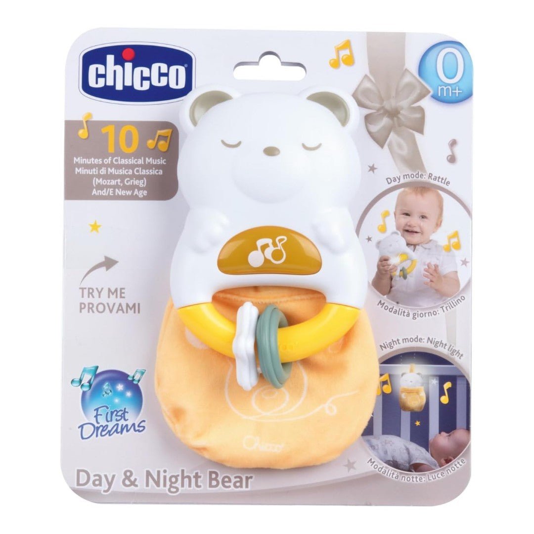 Chicco Orso Day&Night Trillino Elettronico Neonato 011818 - 8058664170852 - DarSaGiocattoli