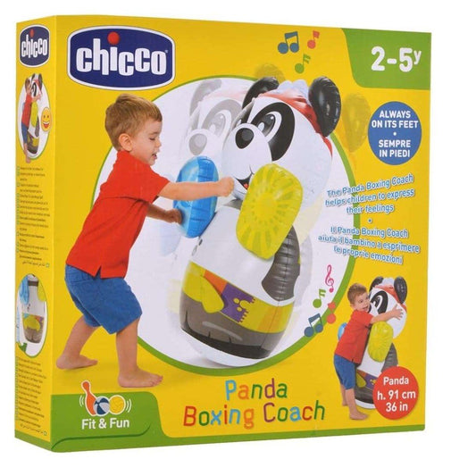 Chicco Panda Boxing Coach Sacco da Boxe Bambini Gonfiabile Elettronico - 8058664137428 - DarSaGiocattoli
