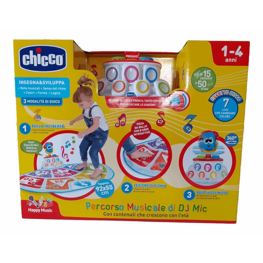 Chicco Percorso Musicale di DJ MIC 10109 - 8058664122479 - DarSaGiocattoli