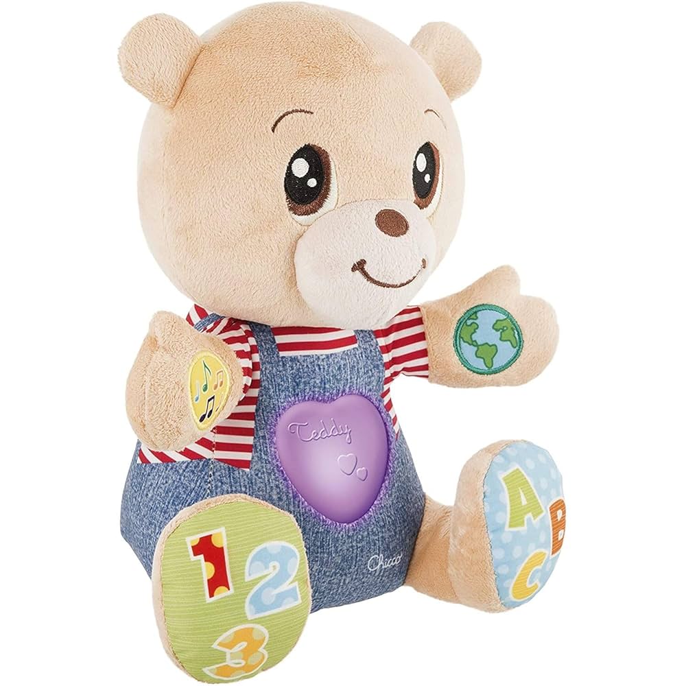 Chicco Teddy Orso delle Emozioni Peluche Evolutivo 07947 - 8058664067374 - DarSaGiocattoli