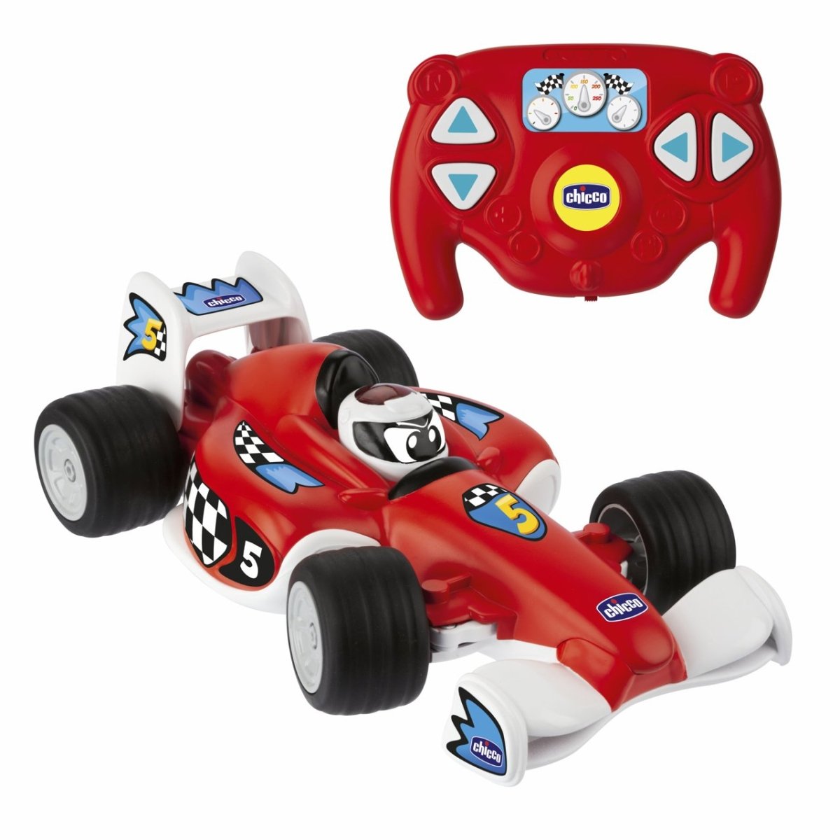 Chicco Tom Race RC Macchinina Da Corsa Telecomandata 11333 - 8058664159796 - DarSaGiocattoli