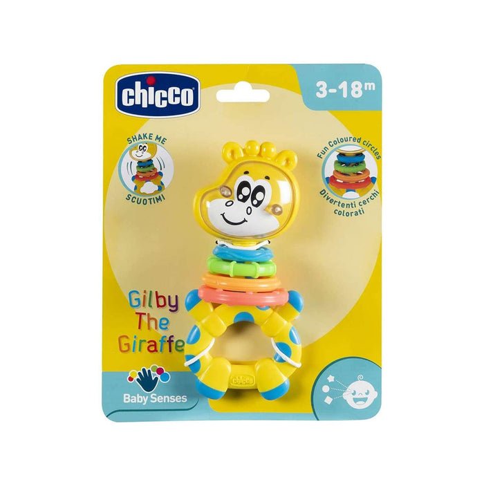 Chicco Trillino Sonaglino Giraffa Cerchiolina Giallo 10053 - 8058664118861 - DarSaGiocattoli