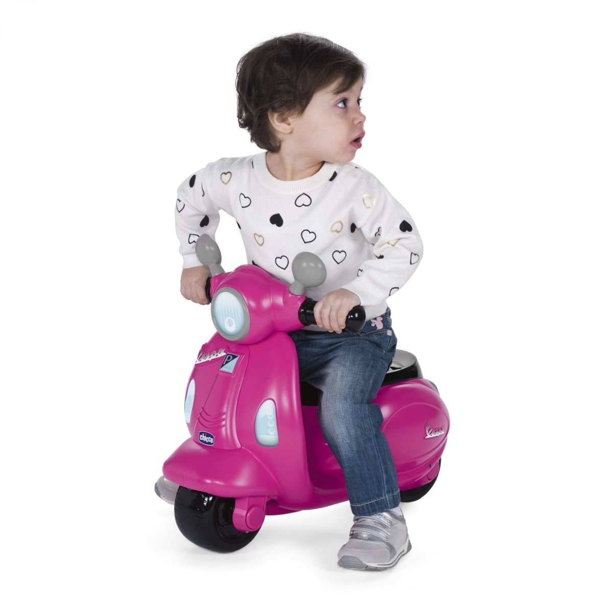 Chicco Vespa Primavera Rosa Cavalcabile 09519.10 - 8058664097609 - DarSaGiocattoli