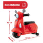 Chicco Vespa Primavera Rossa Cavalcabile 09519 - 8058664093946 - DarSaGiocattoli
