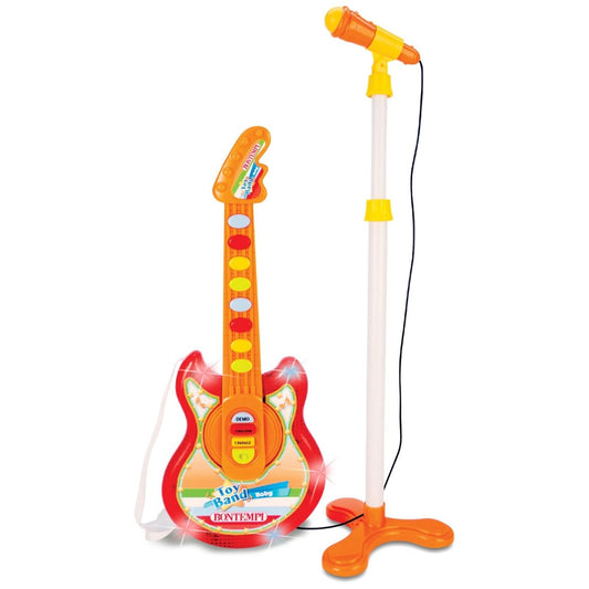 Chitarra Baby Rock Bontempi 24 5025 Con Microfono Da Palcoscenico - 0047663191133 - DarSaGiocattoli