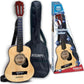 Chitarra Classica in Legno Bontempi 21 7531 75 cm Con Tracolla e Plettro - 0047663114859 - DarSaGiocattoli
