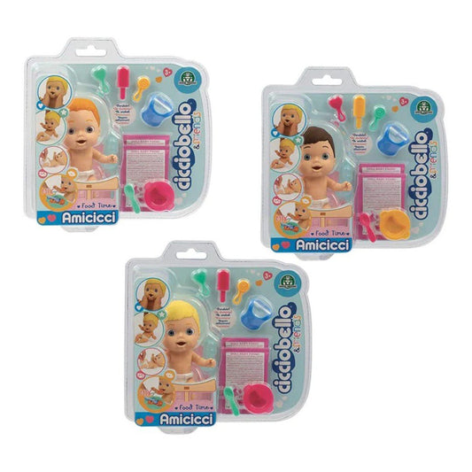 Cicciobello CCB Amicicci Time Tenero Bebè Biondo - 8056379110453 - DarSaGiocattoli