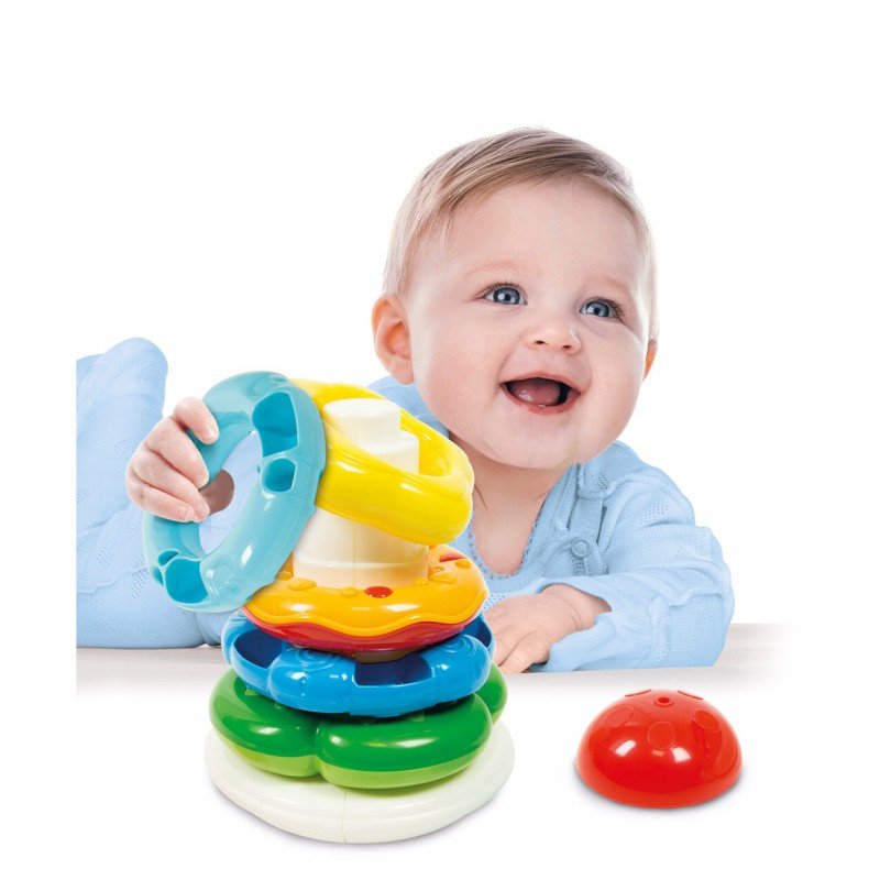 Clementoni Anelli Impilabili Bosco Allegro 17103 - 8005125171033 - DarSaGiocattoli