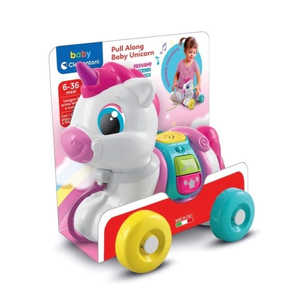 Clementoni Baby Baby Unicorno Sempre con Me 17803 - 8005125178032 - DarSaGiocattoli