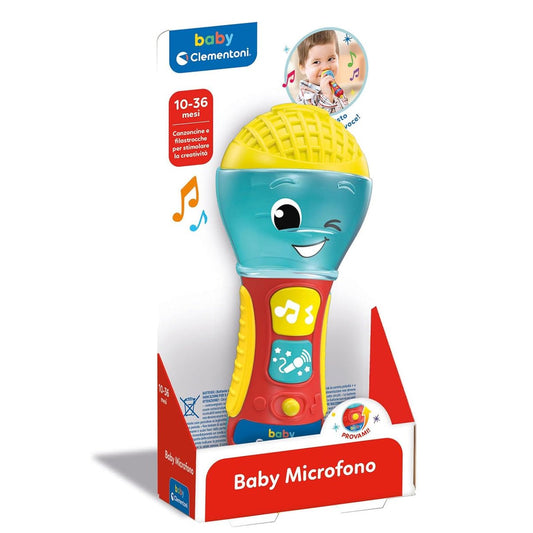 Clementoni Baby Microfono 17931 - 8005125179312 - DarSaGiocattoli