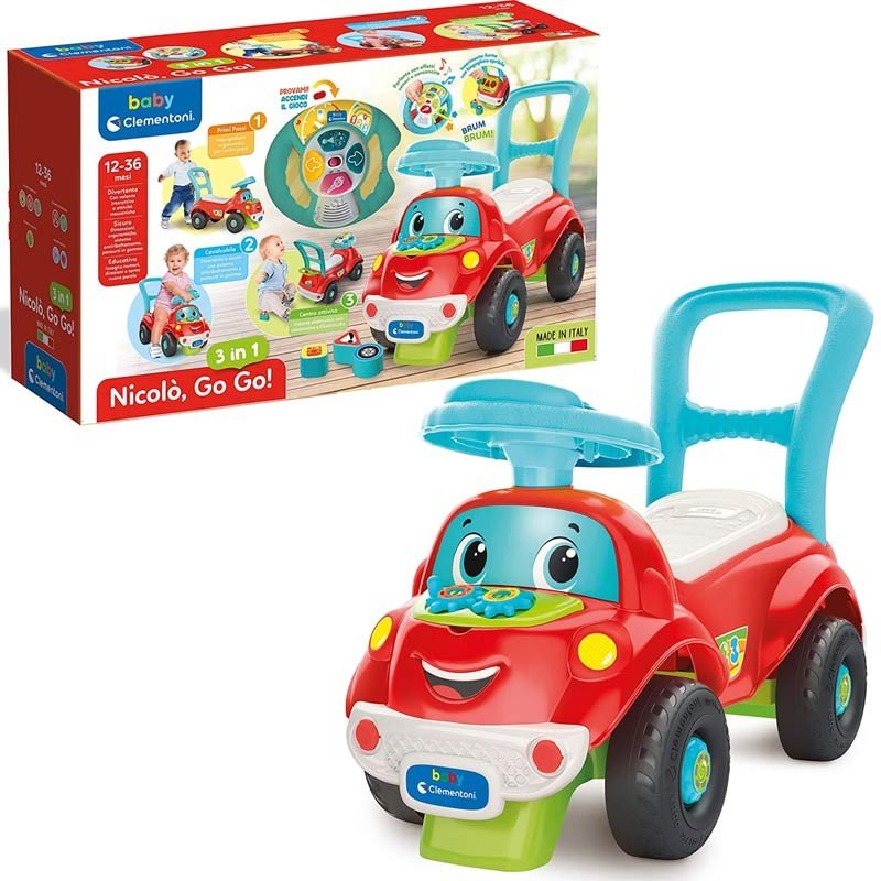 Clementoni: Baby Prima Infanzia Nicolo 3 In 1 - 8005125177479 - DarSaGiocattoli
