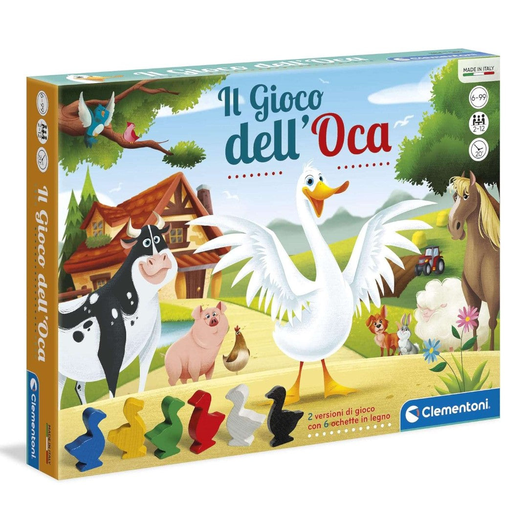 Clementoni - Dell'Oca Gioco Da Tavolo Colore Multicolore 12927 - DarSaGiocattoli