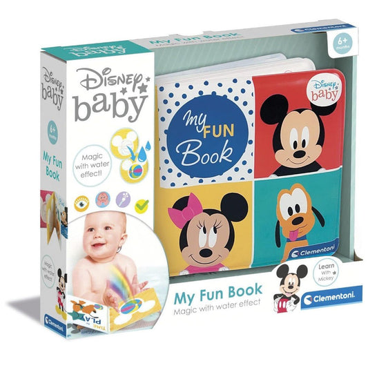 Clementoni Disney Baby My Fun Book-Libro Neonati 17720 - 8005125177202 - DarSaGiocattoli