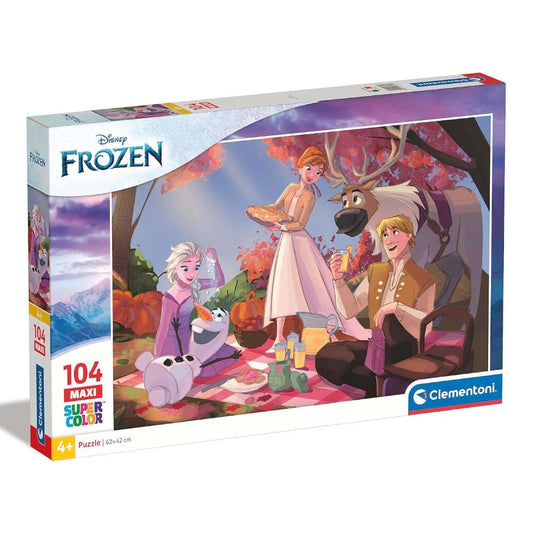 Clementoni Disney Frozen Supercolor 2-104 maxi pezzi 23757 - DarSaGiocattoli