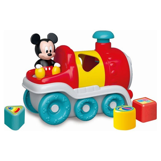 Clementoni Disney Shape Sorter Train Trenino con Personaggio Mickey e Formine 17900 - 8005125177226 - DarSaGiocattoli