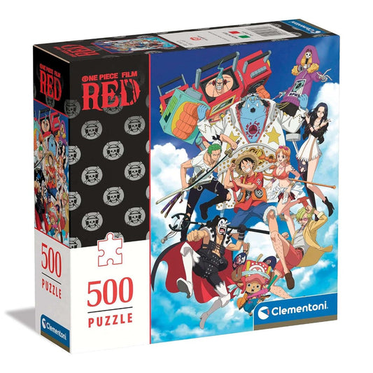 Clementoni One Piece Film Rosso 500 Pezzi Puzzle 80689