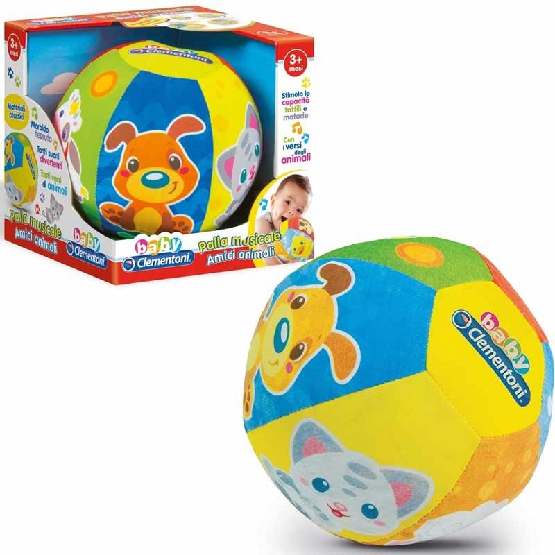 Clementoni Palla Elettronica Animali 17132 - 8005125171323 - DarSaGiocattoli