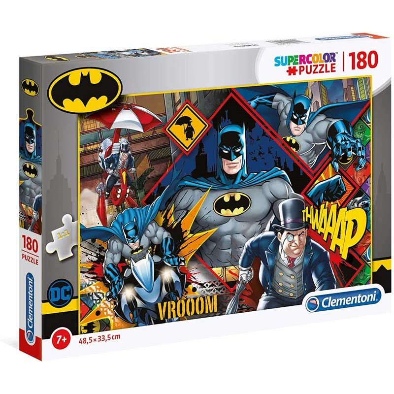 Clementoni Puzzle Batman 180 Pezzi 29108 - 8005125291083 - DarSaGiocattoli
