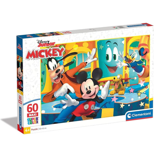 Clementoni Puzzle Maxi Mickey Disney 60 Pezzi 26473 - 8005125264735 - DarSaGiocattoli