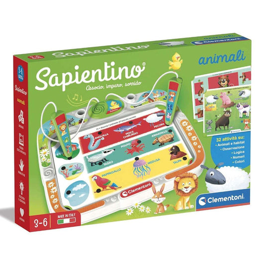 Clementoni Sapientino Animali E Natura 16384 - 8005125164745 - DarSaGiocattoli