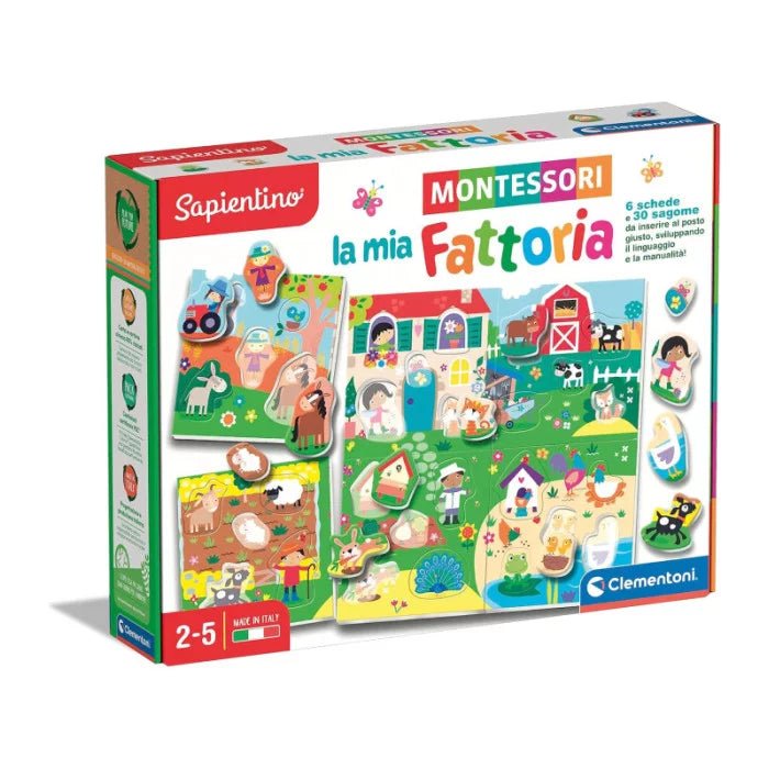 Clementoni Sapientino Flashcards Montessori 16787 - 8005125182978 - DarSaGiocattoli