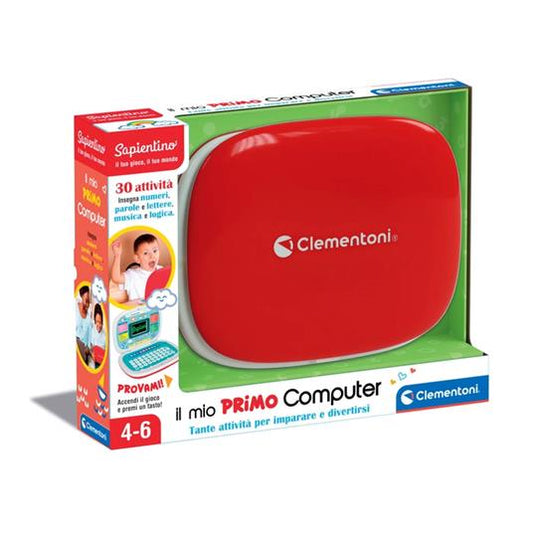 Clementoni Sapientino Il Mio Primo Laptop Computer Educativo Interattivo (versione in italiano) 17679 - 8005125176793 - DarSaGiocattoli