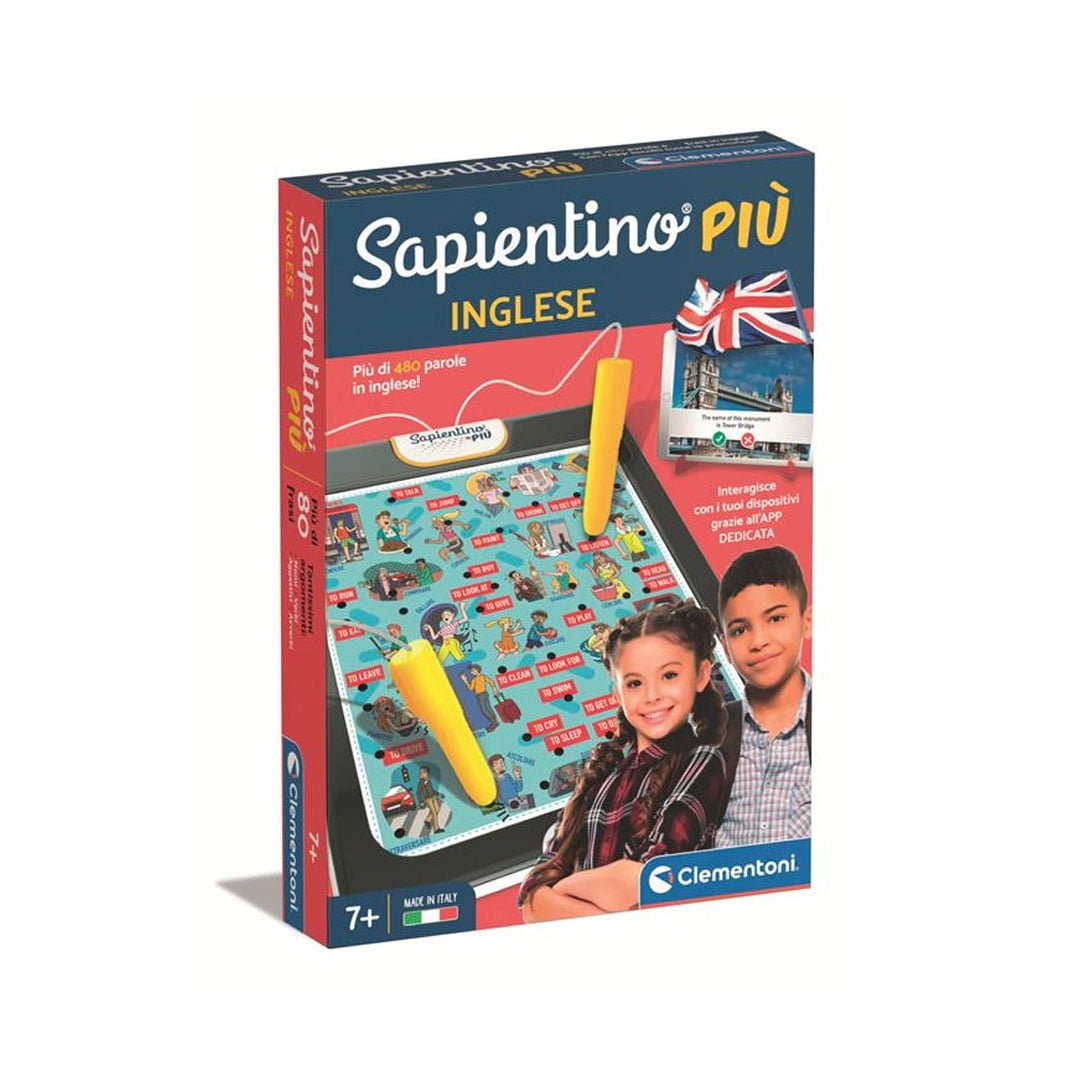 Clementoni Sapientino più Inglese Gioco Educativo con Penne Parlanti - 8005125167296 - DarSaGiocattoli