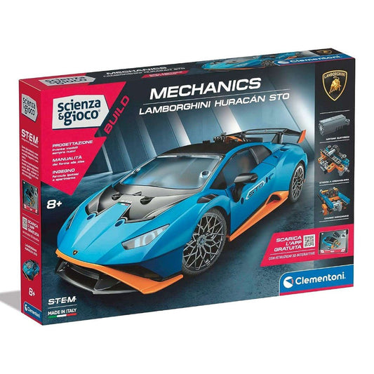 Clementoni Scienza Build Huracán STO - Set Costruzioni Lamborghini - 8005125192236 - DarSaGiocattoli