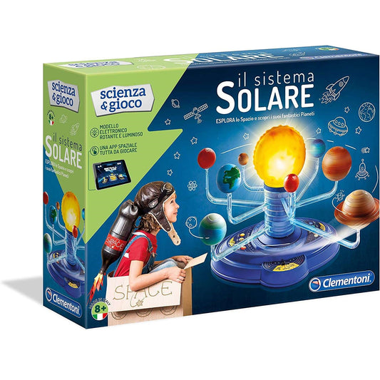 Clementoni- Science and Game Solar System 8+ Years Multicolored 19056 